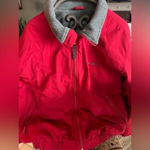 Eddie Bauer Red and Gray Jacket